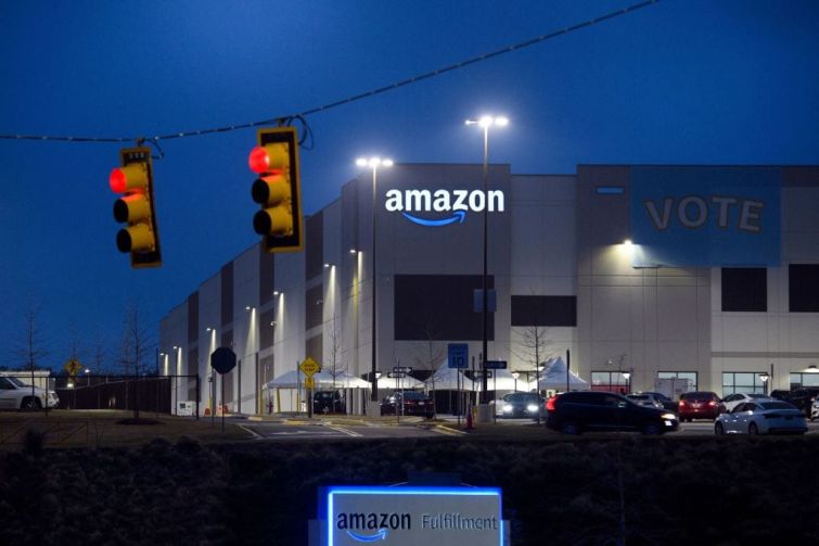 Amazon warehouse in Bessemer, Ala.