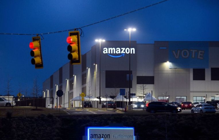 Amazon warehouse in Bessemer, Ala.