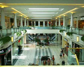 A shot of the interior of the Glenbrook Square mall in Fort Wayne, Ind.