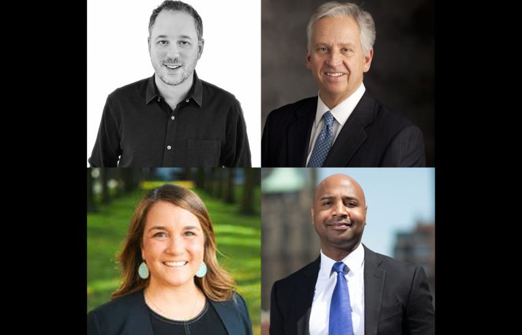 Left to right, clockwise: Jeremy Bernard, Bryan Koop, Nadir Settles, Annie Rinker.