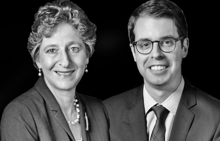 Elise Maguire and Adam Taubman.