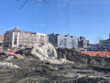 174 Harrison Avenue site, January 2021. 