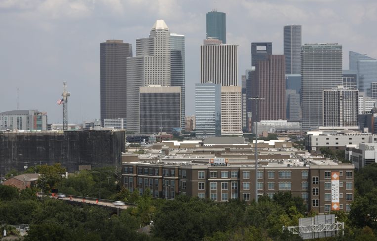 Downtown Houston.