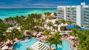 A $135 million commercial mortgage backed securities loan backed by the
Aruba Marriott Resort was the largest deal transferred to special servicing in March. 