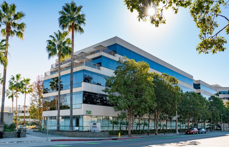 The 1.2-million-square-foot campus at 2425-2501 Colorado Avenue spans 15 acres, and houses corporate offices for content creators like Hulu and HBO.