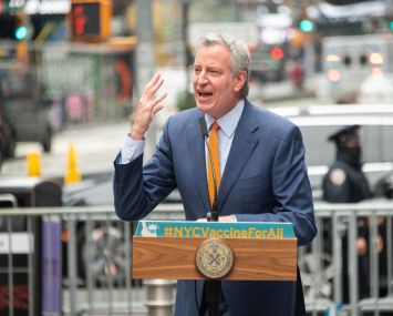 Mayor Bill de Blasio