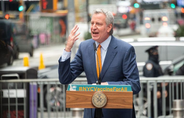 Mayor Bill de Blasio