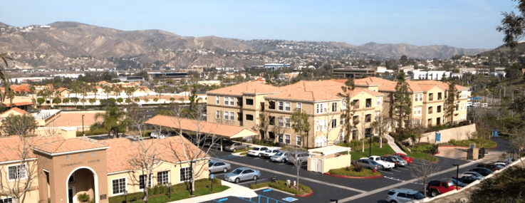 Located at 145-235 South Festival Drive, the senior apartment community is adjacent to Anaheim Hills Festival Center.