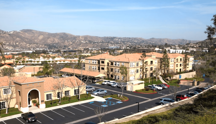 Located at 145-235 South Festival Drive, the senior apartment community is adjacent to Anaheim Hills Festival Center.