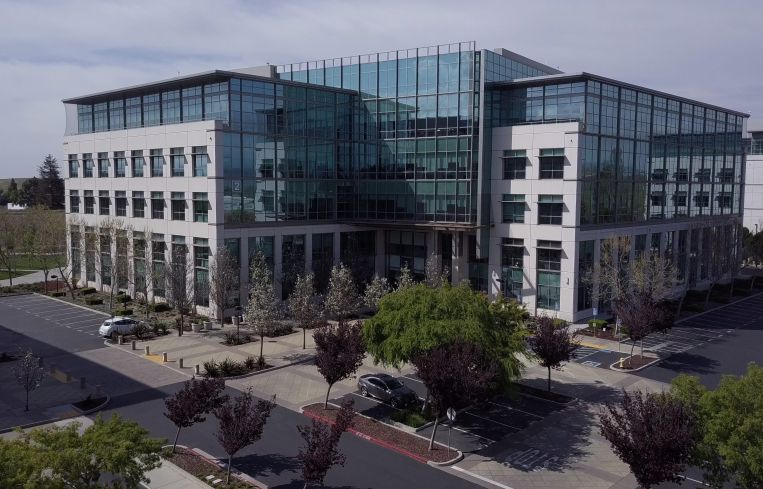 NetApp's former headquarters in Sunnyvale.