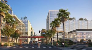 Michael Hackman Sets the Stage Concept rendering of Television City redevelopment in L.A.'s Fairfax District.