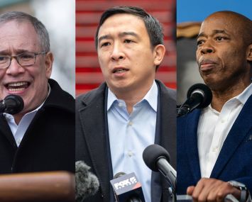 Scott Stringer, Andrew Yang, Eric Adams