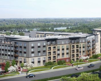 A rendering of 1000 Annapolis Way.