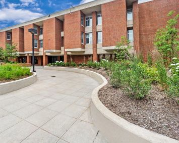 The Abrams Hall building on the Walter Reed campus.