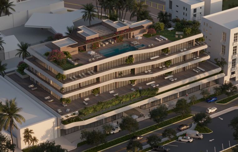 A rendering of Eighteen Sunset.
