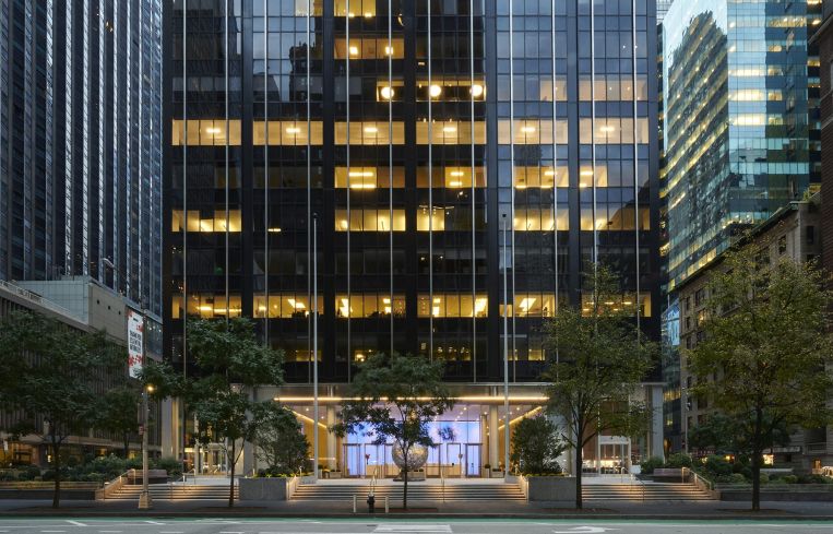 An office building in Manhattan.