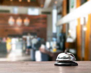 Hotel service bell.