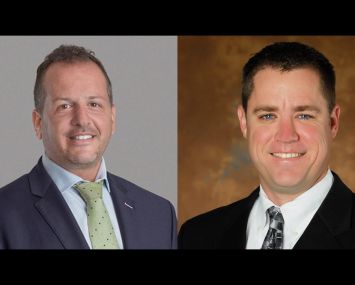 Lee & Associates NYC's Gregory Tannor (left) and Buxton's Tim White.