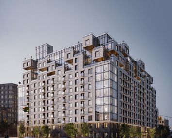 A rendering of 260 Gold Street.