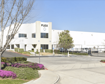 The property is located at 3351 East Philadelphia Street near a Nordstrom distribution center and among a sea of large industrial buildings in Ontario, Calif.