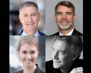 From top left clockwise: Marty Burger, Jeffrey Beers, Tod Rittenhouse and Lisa Bevacqua.