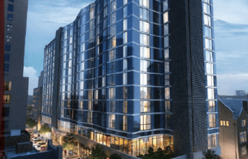 The Philadelphia Hyatt Centric Parking Garage.