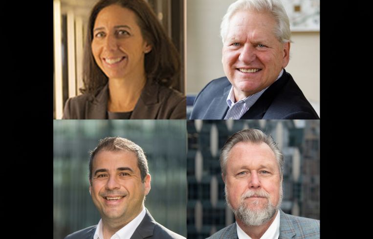 Jessica Rothman of Ingram Yuzek Gainen Carroll & Bertolotti, John Gilbert III of Rudin Management, Christopher Norris of Cauldwell Wingate and Spiro Kremmidas of KPFF.
