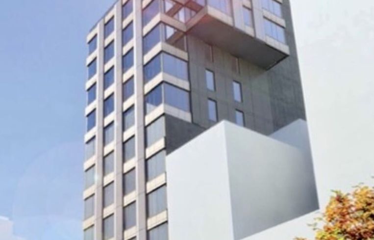 A rendering of the planned development at 202 East 23rd Street in Gramercy Park.