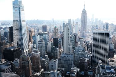 Manhattan's Midtown Offices Remain Largely Empty As Businesses Begin To Consider Returning