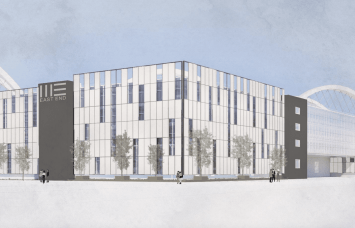 The project calls for four soundstages at 2333 Jesse Street is just outside of Downtown L.A. in the Boyle Heights neighborhood.