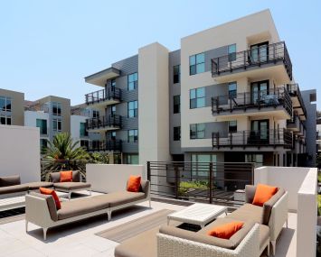 Residences at Westgate, a 340-unit class A property built in 2015 at 31 South DeLacey Avenue.