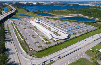 The Dolphin Station Park and Ride Transit Terminal Facility. Credit: MDX