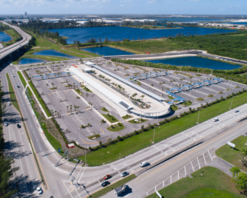 The Dolphin Station Park and Ride Transit Terminal Facility. Credit: MDX