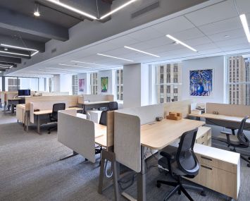 Crestline's new office space.