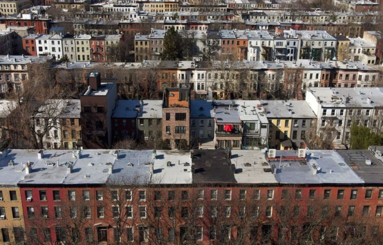 Aerial view of Brooklyn