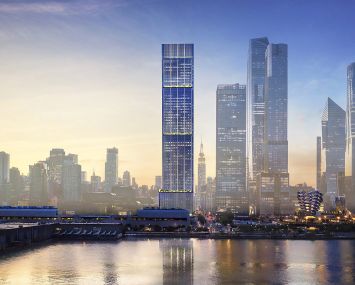 The foundation of 3 Hudson Blvd. was completed just in time for the return of NYC's leasing market. Moinian anticipates securing an anchor tenant for the building and going vertical later this year.