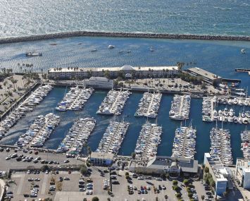 The Portofino Hotel & Marina at 260 Portofino Way in Redondo Beach.