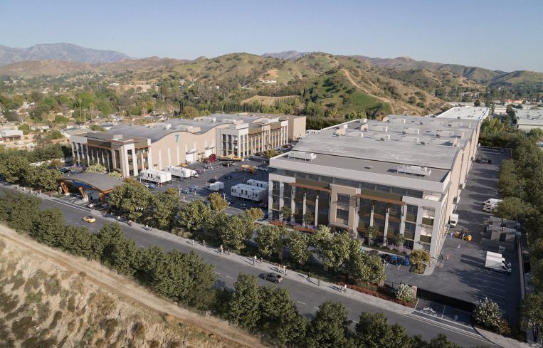 The 240,000-square-foot project will include seven film- and TV-ready soundstages, production office and support space with more than 10 acres at 11070 West Peoria Street in the Sun Valley neighborhood.