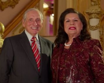 Michael and Alice Halkias, owners of the Grand Prospect Hall.
