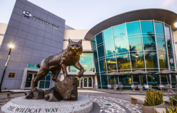 The Johnson & Wales University campus in North Miami. 