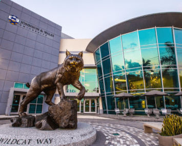 The Johnson & Wales University campus in North Miami. 