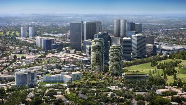 A rendering of One Beverly Hills, a mult