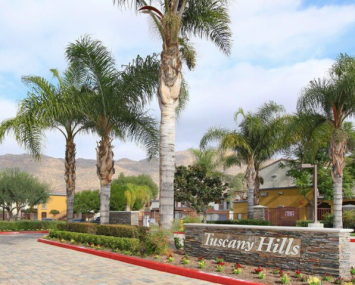 Tuscany Hills Apartment Homes is located in Moreno Valley, Calif. around 60 miles east of Los Angeles