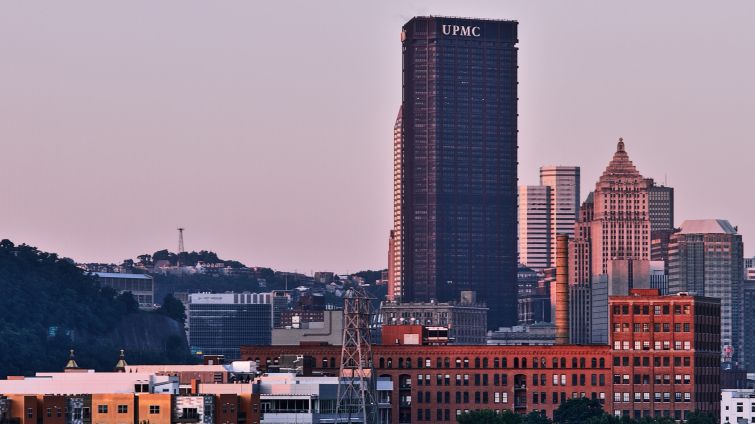 U.S. Steel Tower in Pittsburgh.