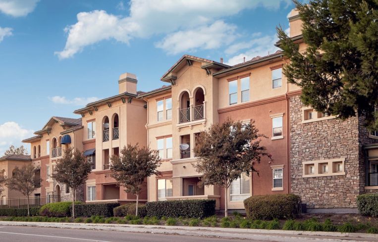 This 319-unit property in the Inland Empire called Victoria Arbors Apartment Homes.