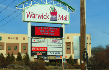 The Warwick Mall in Rhode Island. 