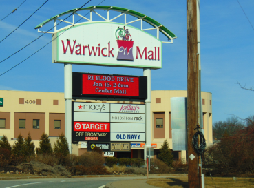 The Warwick Mall in Rhode Island. 