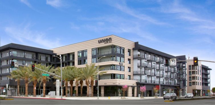 Completed in 2020 at 615 East Carson Street, in Carson, the Union South Bay comprises two five-story buildings on five acres.