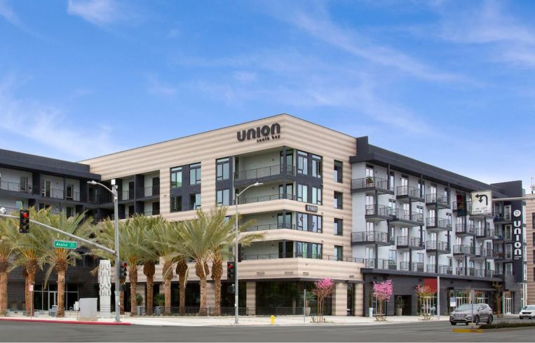 Completed in 2020 at 615 East Carson Street, in Carson, the Union South Bay comprises two five-story buildings on five acres.