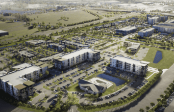 A rendering for the planned SOTA 75 project in Sarasota, Fla. 